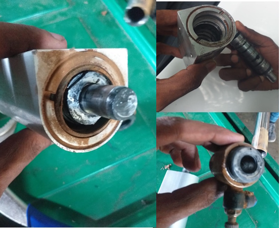 Repairing Anysort wiper service kit