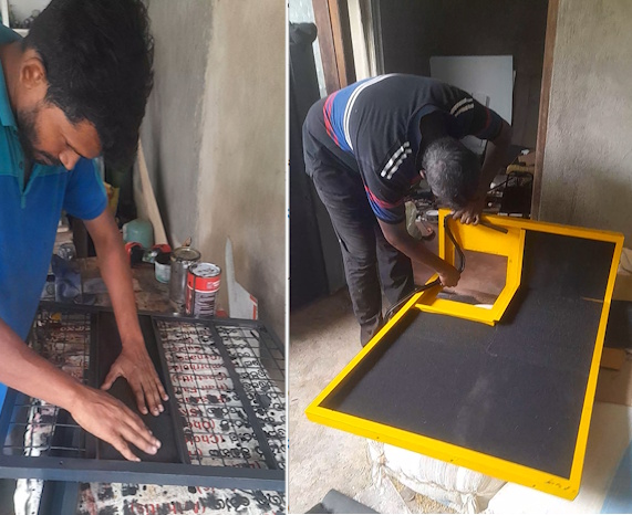 Repairing of Kesser compressor