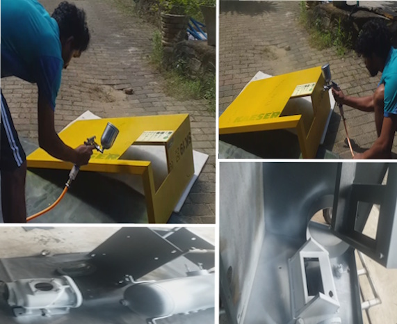 Repairing of Kesser compressor