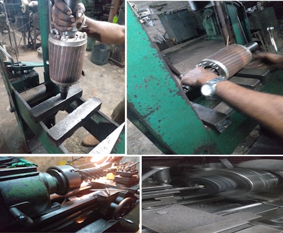 Repairing of Kesser compressor