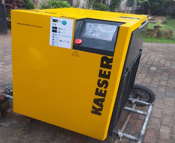 Repairing of Kesser compressor