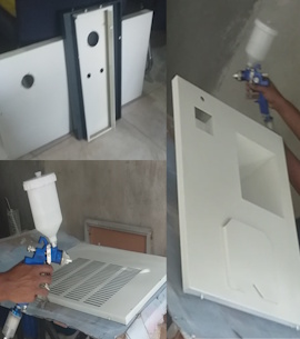 Painting to restore a new look