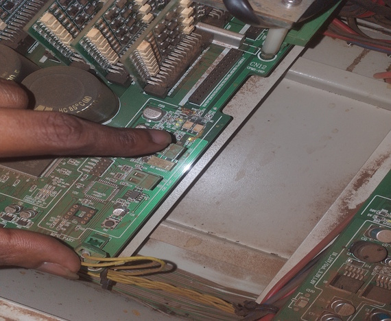 Repairing NANTA Ejector Board