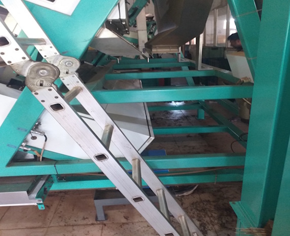 Replacing Conveyor Belt of Taiho Tea Color Sorter