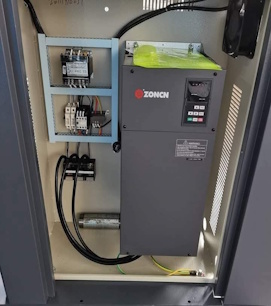 Back view of Mikvos Compressor