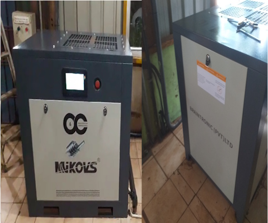 Mikvos Compressor Installed at Nandana Tea Factory