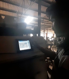 Reparing Meyer rice color sorter