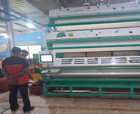  Reparing of 5 stage AMD color sorter