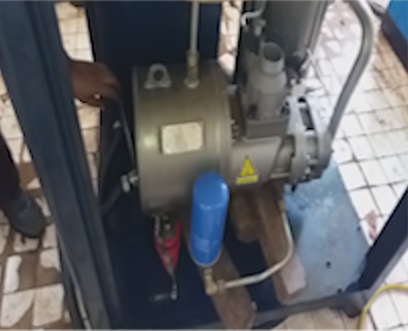 Repairing jaguar compressor