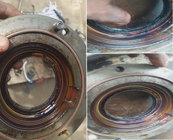 Repairing jaguar compressor