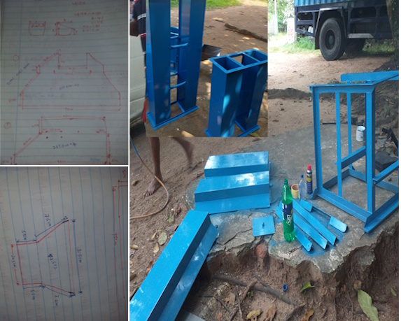 Manufacturing parts from designing to final view